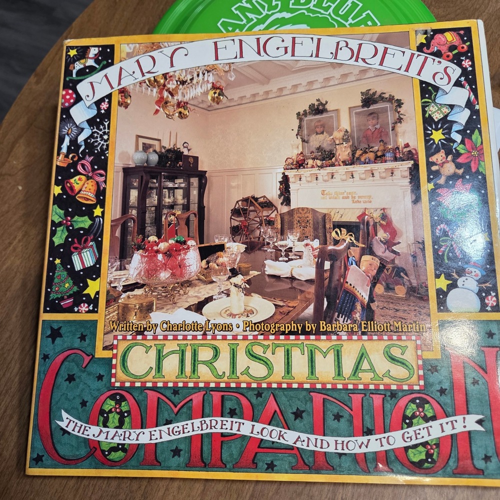 Mary Engelbreit's Christmas Companion Hardcover Book Holiday Decor Crafts
